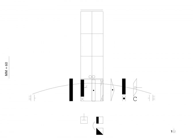 Das Kinetogramm zum dritten Videoloop